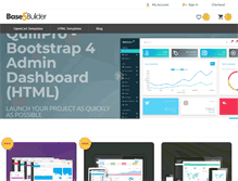 Tablet Screenshot of base5builder.com